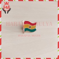 National Flag Ghana Pin - Flag Pin Ghana Logo - harapan Mulya