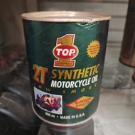 Oli Samping 2T Top1 Top 1 kaleng hijau