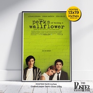The Perks of Being a Wallflower Poster Movie Adapted From The Same Novel Logan Lerman Emma Watson Ez