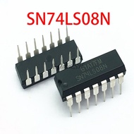 10PCS SN74LS08N 74LS08 SN74LS08 DIP14 74LS08N DIP Novo Original