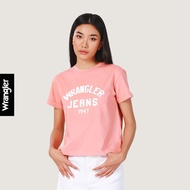 WRANGLER เสื้อยืดแขนสั้นผู้หญิง คอลเลคชั่น Everyday with Wrangler รุ่น WR S225WTSSN14