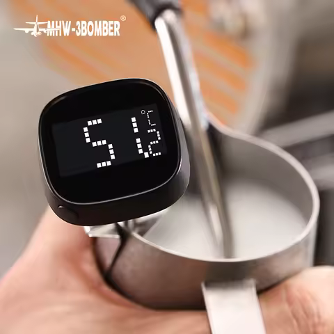 MHW-3BOMBER Instant Read Digital Thermometer Coffee Pot Food Thermometers for Cooking BBQ Camping Ba