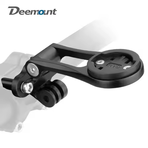 Deemount Bicycle Stem Computer Stand For Garmin/Bryton/CATEYE MTB Bike Headlight Torchlight Alum. Br