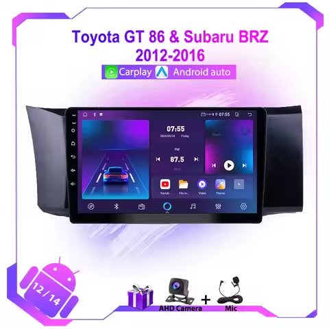 Android Car Radio Mutimedia Player Carplay For Toyota GT 86 For Subaru BRZ 2012-2016 DSP 4G Wifi GPS