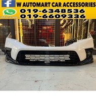 civic fl1 original front bumper only with skirt condition 90%-used