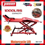 WS-11437 / WS11437 Air & Hydraulic Motorcycle Lift 1000LBS