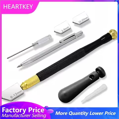 Professional Glass Cutter Head, Diamond, Cutting Tiles, Mirror Mosaic, Customize Upgrade Oil Glass C