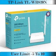 [GENUINE] TP-LINK 300Mbps N Wi-Fi Router TL-WR820N-V2