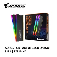 AORUS RGB MEMORY RAM 16GB (8*2) 3333/3733MHZ/3733 KIT DDR4 GAMING PERFORMANCE RAM KIT GP-ARS16G33