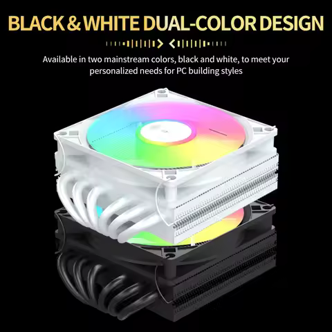 UPSIREN ITX90 V6 X45 Air cooling Down-draft radiator,6 heat pipes/Suitable for mini ITX cases/Suppor