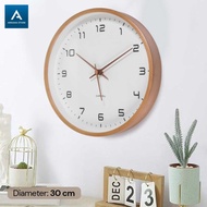 jam dinding aesthetic minimalis quartz nordic style