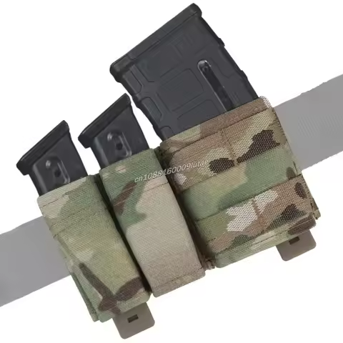 FAST 9MM & 556 Magazine Pouch AR Rifle Pistol MAG Carrier KYWI Tactical Mag Pouch Insert Access MOLL