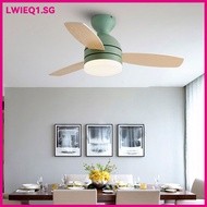Ceiling Fan With Light New Wooden Leaf Color 36/42 Inch Ceiling Fan Light Children's Room And Restau