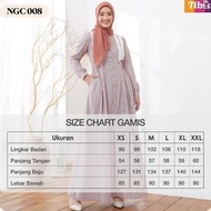 Gamis Nibras Ibu dan Remaja Couple Nibras Ngc/Remaja 008 Baju Muslimah