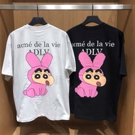 (GENUINE)ADLV FUZZY RABBIT SHINCHAN SHORT SLEEVE T-SHIRT ADLV New 2025