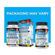 ✨️พร้อมส่ง✨️Triple Strength Omega 3 Fish Oil 90 Softgels