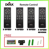 DEKA Ceiling Fan Remote Control D3&R3 3 SPEED / D4&R4 4 SPEED / DN 4 SPEED with Reverse Remote Contr
