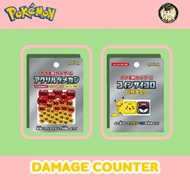 [Pokemon] Damage Counter/ Pikachu Dice Pokemon Card Play Equipment/Counter