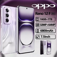 Hp terbaru OPP0 original Reno12 Pro NFC Handphone 7.5 lnci 5G 90Hz Hp murah Cuci Gudang Smartphone R