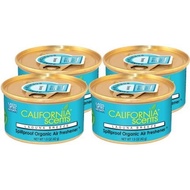 California Scents Spillproof Organic Air Freshener Laguna Breeze 1.5 Ounce Canister (Pack of 4)