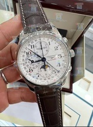 ✨  LONGINES 浪琴 八針月相 自動機械 手錶 腕錶