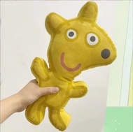 Hai Mặt Khủng Long George Mr Sang Trọng Đồ Chơi Gối Thực Tế Búp Bê Nhồi Bông Cho Bé Trai Tặng Lễ Hội