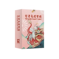 Mini Akana Tarot Card Game 78 Cards Tabletop Game Cute Arkanha Rabbit Wise Fox Card Game for One Pla