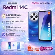 Redmi 14C 5G 6.88''+120Hz display / 8GB RAM + 256GB ROM / 50MP AI dual camera / 5160mAh battery / sm