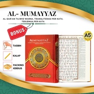 Mushaf Almumayyaz A5 Tajwid Color, Word Transliteration, And Word Translation