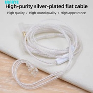 LAFAYE KZ Headphones Wire, 3.5MM 2PIN Silver Plated KZ Earphones Cables, Portable Audio High-Purity 