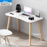 [SG SELLER] 60/80/100x40/50cm Nordic Study Table Laptop Home Office Desks Computer Modern Writing Table