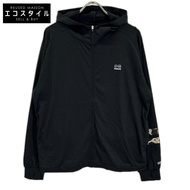 Uniform Experiment x Hurley 26SS Rush Block Party 黑色拉鍊連帽衫 XL [二手]