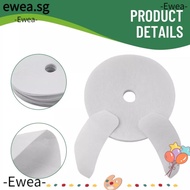 EWEA Tumble Dryer Exhaust Filters, White Accessories Air Intake Filters, Durable Replacement Cotton Round Exhaust Filters Dryer Parts