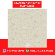 GRANIT LANTAI GRANITO OASIS IVORY 60X60 KUALITAS 1 GRADE A