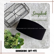 💜[0~4Y] SONGKOK Baby & Kids by Fortuna, Songkok Budak, Baldu Hitam, Ready Stock