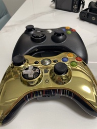 Xbox 360 無線手掣 (黑色 + 電鍍金)