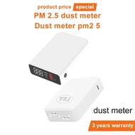 Xiaomi pm2.5 detector Air Quality Monitor Indoor CO2 Detector PM2.5 dust meter, white LED screen, me