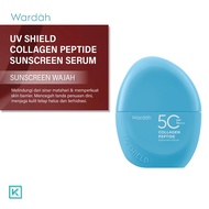 Wardah UV Shield Collagen Peptide Sunscreen Serum SPF 50 PA++++ 30ml Sunblok Wardah Aqua Fresh