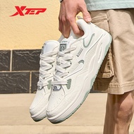 XTEP Reverse 2.0 Men Sneakers Bread Shoes Cushion White Shoes All-match