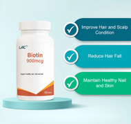 EXP 2027 LAC Biotin 900mcg Tablet 120s With Biotin For Hair Supplement Nail Skin Supplement Biotin S