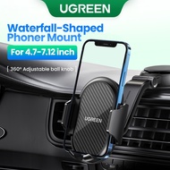 UGREEN Phone Holder Stand in Car Gravity Car Suction Cup Phone Stand for Mobile Phone for iPhone 14/13 Redmi Samsung Huawei