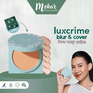 LUXCRIME Two Way Cake Blur & Cover | MINI Size | Full Size | Refill Blur & Cover Two Way Cake 4.5g [