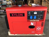 เครื่องปั่นไฟดีเซล รุ่นเก็บเสียง ขนาด 5000 วัตต์ 220V Silent Diesel Electric Generator ยี่ห้อ XYLON