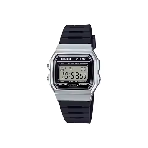 CASIO F-91WM-7A Fashion Daily Small Square Watch Retro LCD Display Sports Waterproof Practical Men W