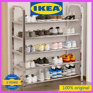 IKEA Stainless Steel Shoe Rack Shoe Cabinet Storage Rack Indoor and Outdoor Storage Rack Living Room Storage Rack
