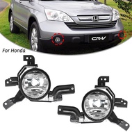 Fog Light Assembly For Honda CRV 2007 2008 2009 Headlight Fog Lamp Sub-Assy Front Bumper Fog Lights 