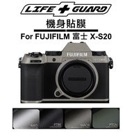 LIFE+GUARD Body Film For FUJIFILM Fuji X-S20