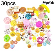[MW]30Pcs Cute Animal Bread Soft Squishy Slow Rising Stress Reliver Kids Squeeze Toy