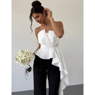FYF_A1023 - Ruffle Trim Blouse