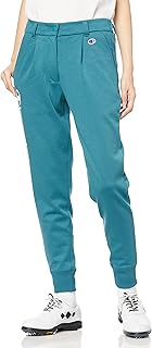 Women's CW-UG205 Long Pants, Jog Pants, Ribbed Hem, Stretch, Script Logo, Golf Wear, green, Large